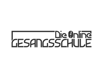 Die Online-Gesangsschule logo design by fastsev