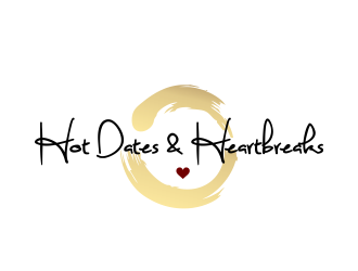 Hot Dates & Heartbreaks logo design by JessicaLopes