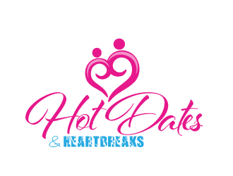 Hot Dates & Heartbreaks logo design by tec343