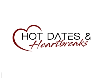 Hot Dates & Heartbreaks logo design by jaize