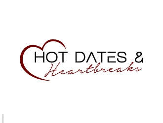 Hot Dates & Heartbreaks logo design by jaize