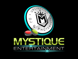 Mystique Entertainment logo design by Dakon