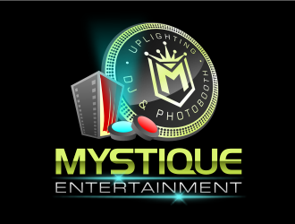 Mystique Entertainment logo design by Dakon