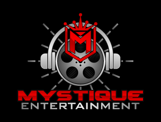 Mystique Entertainment logo design by fastsev