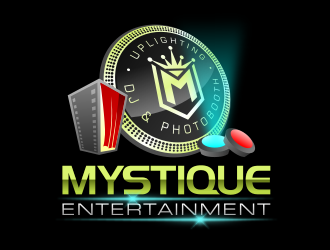 Mystique Entertainment logo design by Dakon