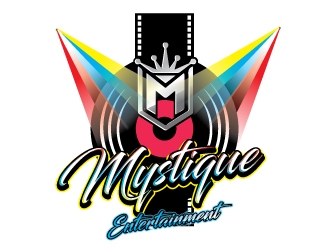 Mystique Entertainment logo design by shere