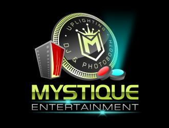 Mystique Entertainment logo design by Dakon