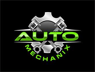 Auto Mechanix logo design by bosbejo