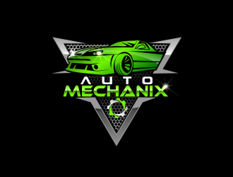 Auto Mechanix logo design by bosbejo