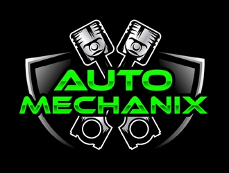 Auto Mechanix logo design by MAXR