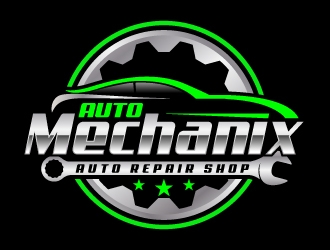 Auto Mechanix logo design by jaize