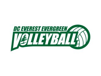 DC Everest Volleyball logo design by ekitessar