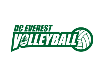 DC Everest Volleyball logo design by ekitessar