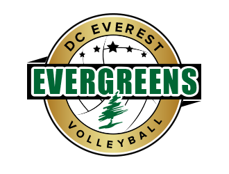 DC Everest Volleyball logo design by BeDesign