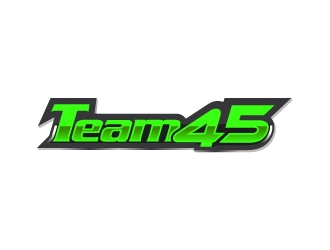 Team 45 logo design by jishu