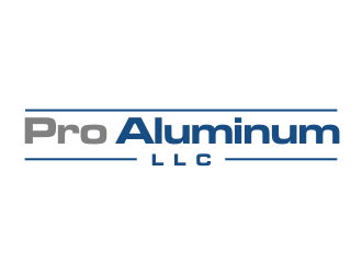 Pro Aluminum LLC logo design by afra_art