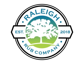 Raleigh Rub Company logo design by ruki