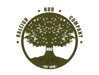 Raleigh Rub Company logo design by Boomstudioz