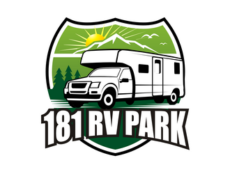181 RV PARK logo design by haze