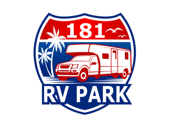 181 RV PARK logo design by haze