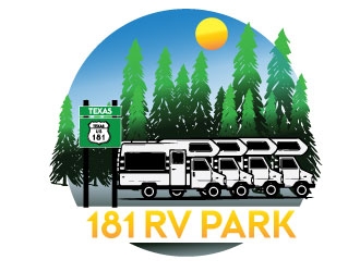 181 RV PARK logo design by Erasedink