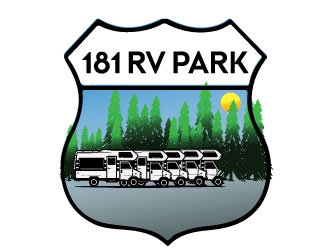 181 RV PARK logo design by Erasedink