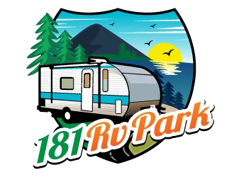 181 RV PARK logo design by nexgen