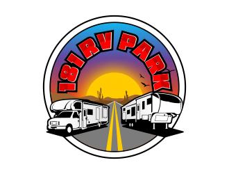 181 RV PARK logo design by SmartTaste