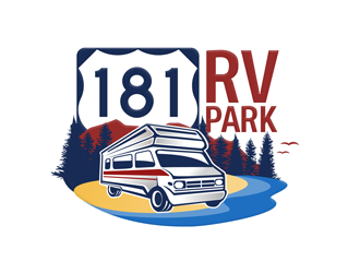181 RV PARK logo design by megalogos