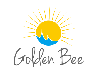 Golden Bee logo design by afra_art