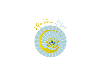 Golden Bee logo design by .::ngamaz::.