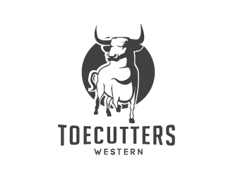 ToeCutters Western logo design by litera