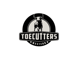 ToeCutters Western logo design by quanghoangvn92