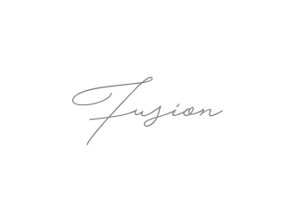 Fusion logo design by bricton