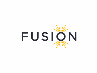 Fusion logo design by ammad