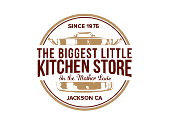 The Biggest Little Kitchen Store logo design by BeDesign