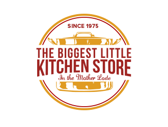 The Biggest Little Kitchen Store logo design by BeDesign