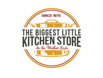 The Biggest Little Kitchen Store logo design by BeDesign
