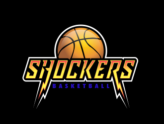 Shockers Basketball logo design by perf8symmetry