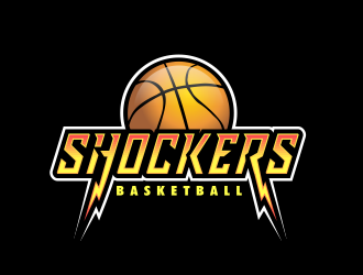 Shockers Basketball logo design by perf8symmetry