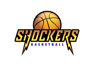 Shockers Basketball logo design by perf8symmetry