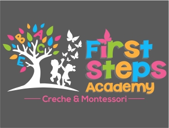 First Steps Academy logo design by nikkiblue