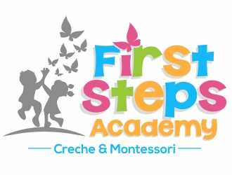 First Steps Academy logo design by nikkiblue