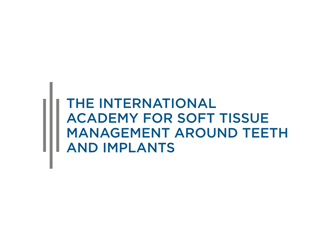 The International Academy for Soft Tissue Management around teeth and implants logo design by EkoBooM