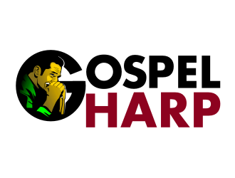 Gospel Harp logo design by coco