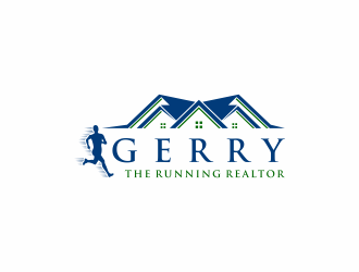 Gerry The Running Realtor logo design by ammad
