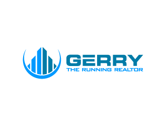 Gerry The Running Realtor logo design by pencilhand