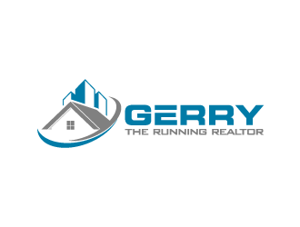 Gerry The Running Realtor logo design by pencilhand