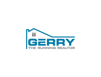 Gerry The Running Realtor logo design by pencilhand