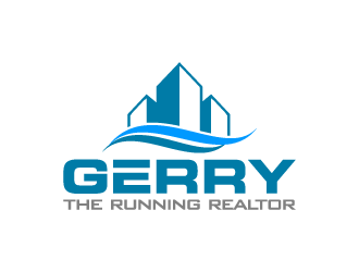 Gerry The Running Realtor logo design by pencilhand